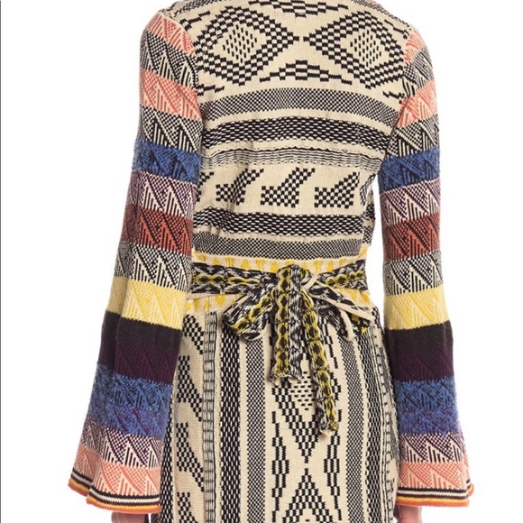 🍂🍁Free People Patchwork Sweater Dress - NWOT - Picture 4 of 4